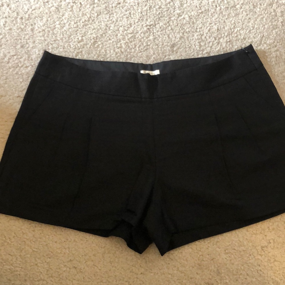 J crew black shorts, size 12